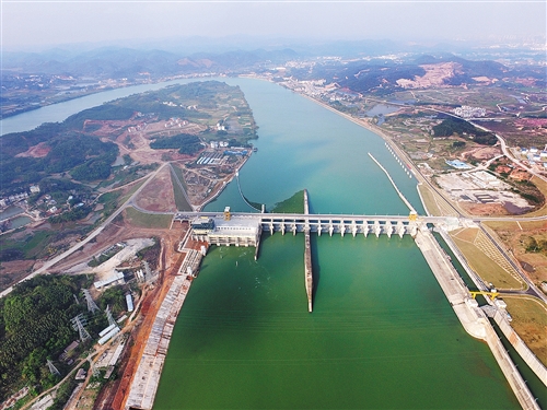 广西郁江老口水利枢纽工程